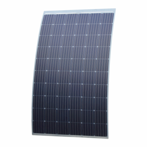 300w semi-flexible solar panel with rear junction box (made in austria)