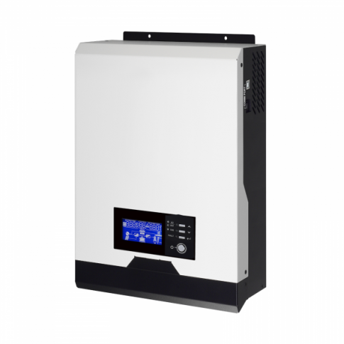 iconica 2000w 24v hybrid pure sine wave inverter with 40a mppt solar controller and 20a mains charger