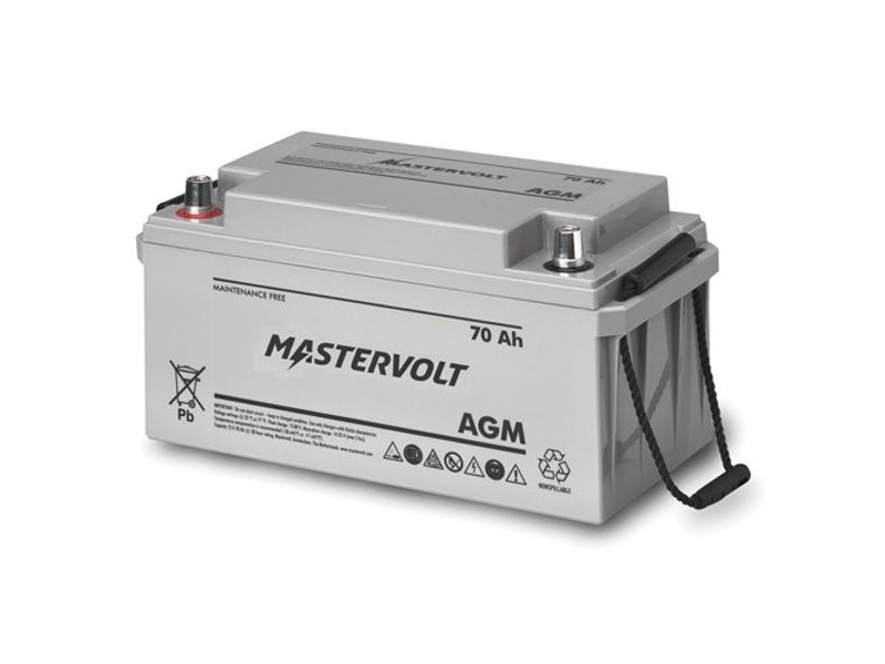 mastervolt 12 volt agm battery (70ah)