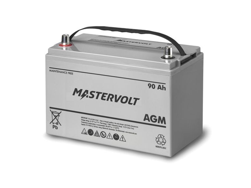 mastervolt 12 volt agm battery (90ah)