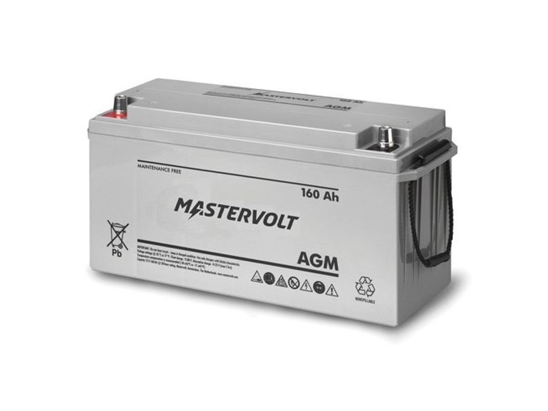 mastervolt 12 volt agm battery (160ah)
