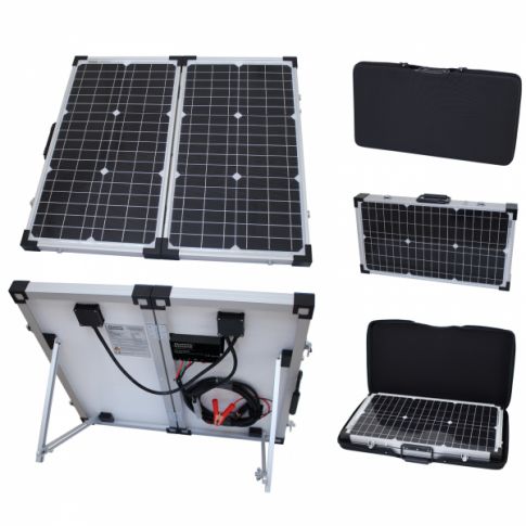 FOLDING SOLAR CHARGING KIT 60W 12V, MOTORHOME, CARAVAN, BOAT OR ANY OTHER 12V SYSTEM