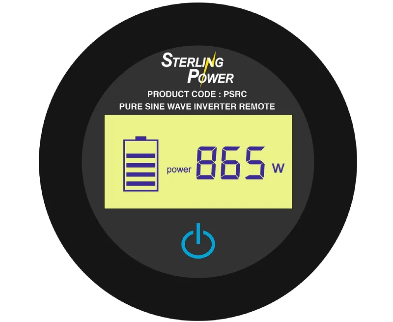 sterling power psrc remote control for ps series inverter