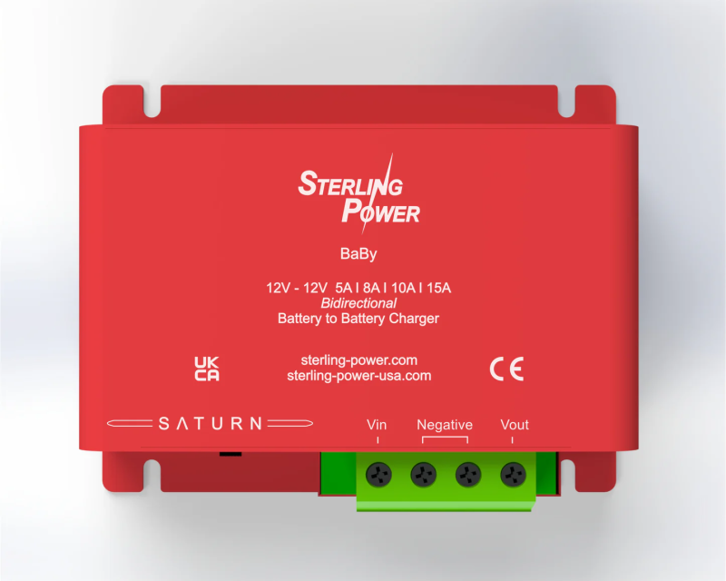 sterling power battery to battery charger saturn baby range 12 volt 5 amp