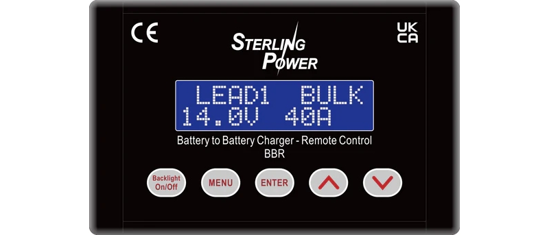 sterling power battery to battery remote control