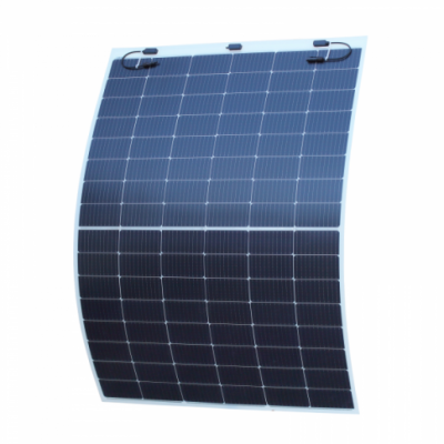  350w commercial grade semi-flexible solar panel top junction box
