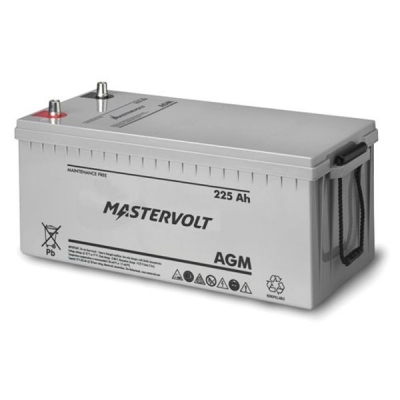 mastervolt 12 volt agm battery (225ah)