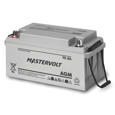 mastervolt 12 volt agm battery (70ah)