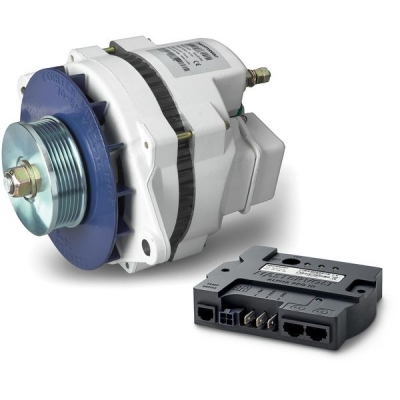 mastervolt alpha 12/130 iii alternator & charge regulator multi-groove