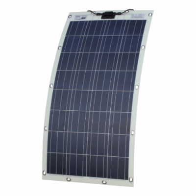 photonic universe 130w semi-flexible solar panel with eyelets and fasteners (made in austria)