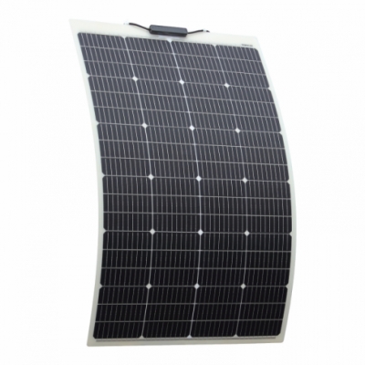 photonic universe 150w semi-flexible fibreglass solar panel with durable etfe coating