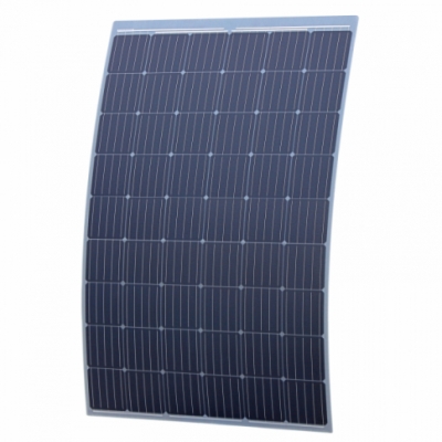 photonic universe 270w semi-flexible solar panel with rear junction box (made in austria)