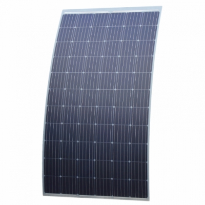photonic universe 330w semi-flexible solar panel with rear junction box (made in austria)