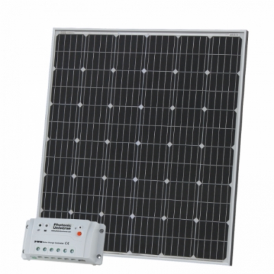 photonic universe 200w 12v solar charging kit with 20a solar controller and 5m cable