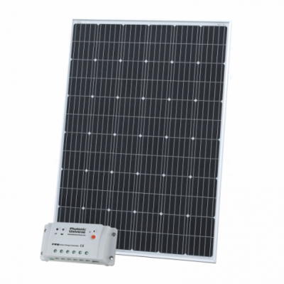 photonic universe 250w 12v solar charging kit with 20a solar controller and 5m cable