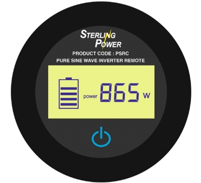 sterling power psrc remote control for ps series inverter