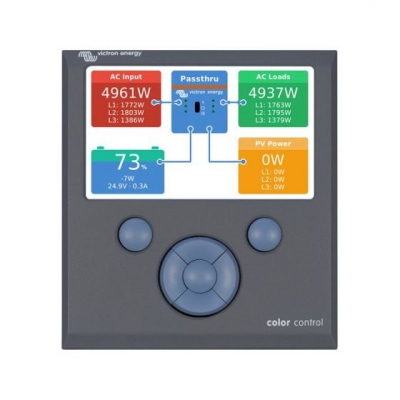 victron gx colour remote control panel